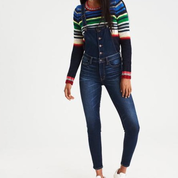American Eagle Outfitters Denim - American Eagle Jegging Overalls